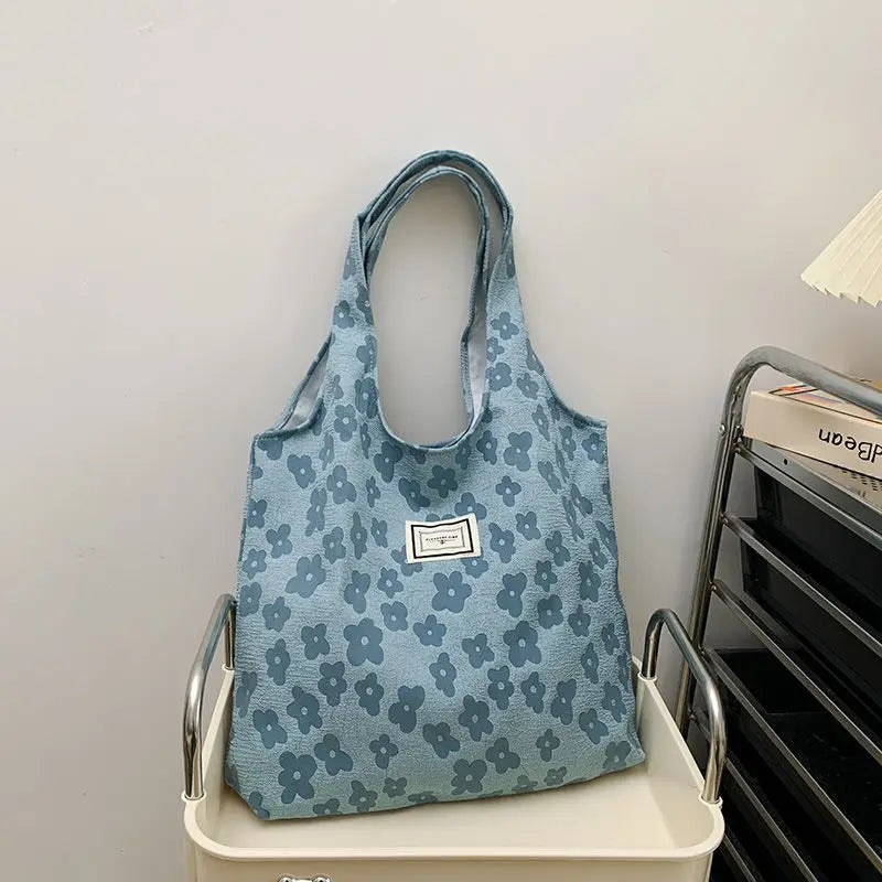Commuting Stylish Embossing Tote Bag Daily Versatile Shoulder Bag Casual Underarm Bag
