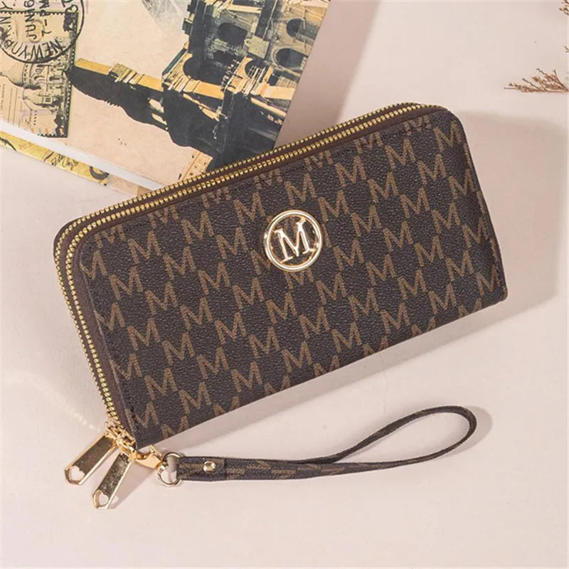 Multi Card Slot Long Purse Women Daily Use Mobile Phone Clutch Bag