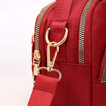 Fashionable Versatile Nylon Fabric Large-Capacity Shell Bag Lightweight Single-Shoulder Crossbody