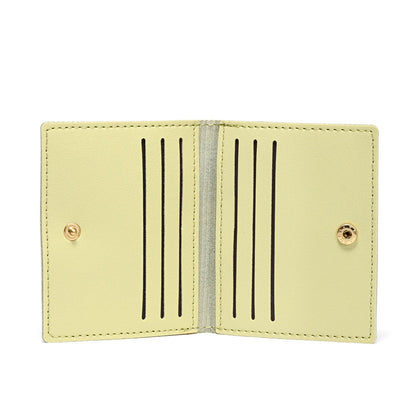 Small Bank Card Certificate Cover Driver S License Thin Square Mini Simple Wallet Holder