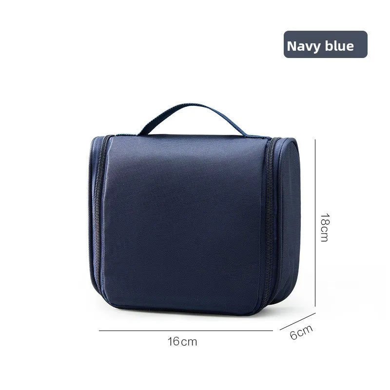 Hanging Travel Toiletry Bag – Waterproof Cosmetic Organizer with Hook