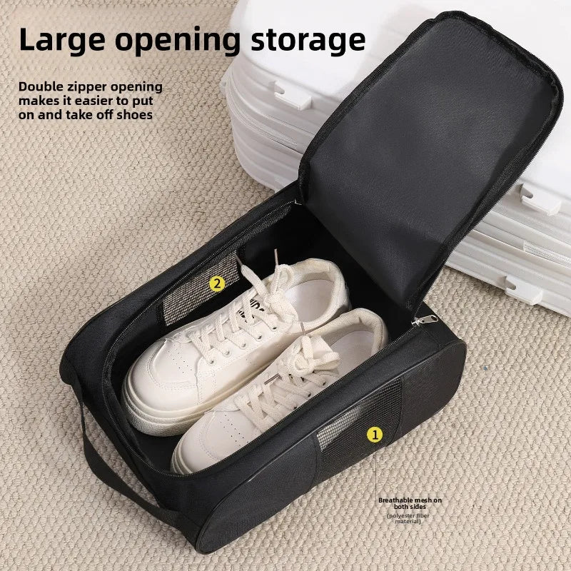 Travel Shoe Bag – Portable Breathable Shoe Storage Organizer
