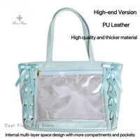 Mint Green Leather B