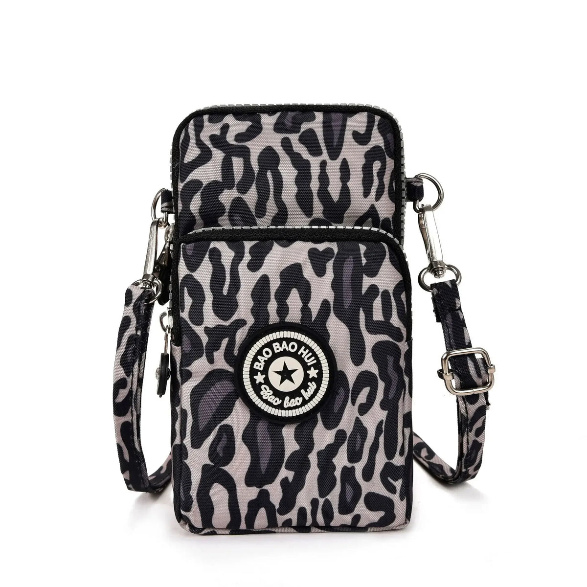 Women's Crossbody Phone Bag – Casual Nylon Shoulder Bag
