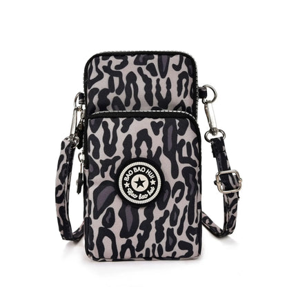 Women's Crossbody Phone Bag – Casual Nylon Shoulder Bag