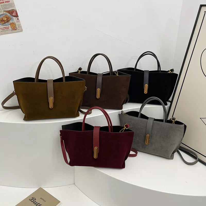Tote Bag Large Capacity Women S Handbag Versatile Commuting Premium Basket Crossbody Multi-Function