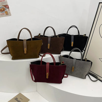 Tote Bag Large Capacity Women S Handbag Versatile Commuting Premium Basket Crossbody Multi-Function