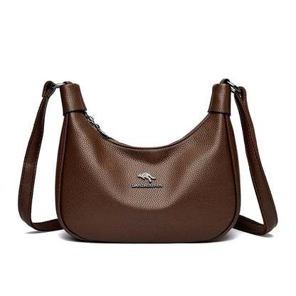 Women's Luxury Soft PU Leather Crossbody Shoulder Bag
