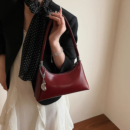 Retro Armpit Bags Minimalist Commuting Trend Crossbody Bag Women Shoulder Purse Handbags Designer
