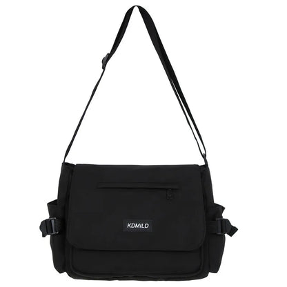 Waterproof Canvas Crossbody Messenger Bag for Teen Boys & Men