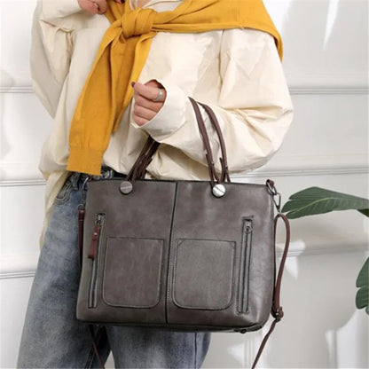 Women's Multi-Pocket Crossbody Shoulder Bag & Handbag