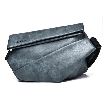 Men S Sports Outdoor Commuting Cross-Body Shoulder Bag Large Capacity Waterproof - Waterproof
