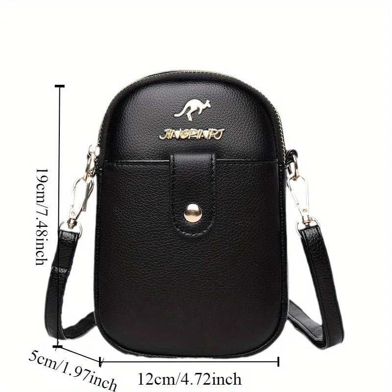 Mini Crossbody Phone Bag for Women with Detachable Strap