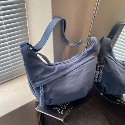 Crossbody Shoulder Bag – Large Capacity Casual Hobo with Adjustable Strap