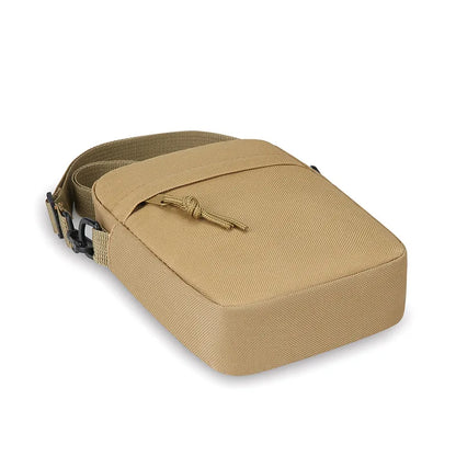 Simple Male Bag Solid Color Shoulder Square Casual Diagonal Cross Portable Mobile Phone Storage
