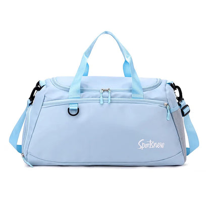 Large Capacity Portable Travel Bag Waterproof Fitness Men S Women Dry Wet Separation Multifunctional