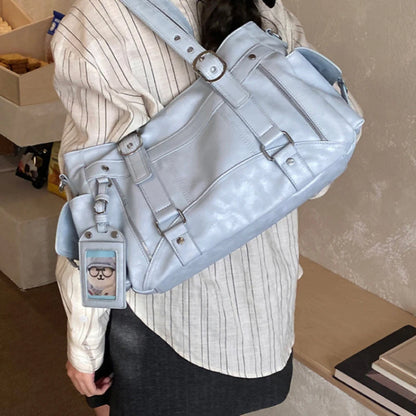 Large Capacity Tote Bag Trendy Sweet-And-Cool Style Versatile Handbag Simple Commuting Crossbody