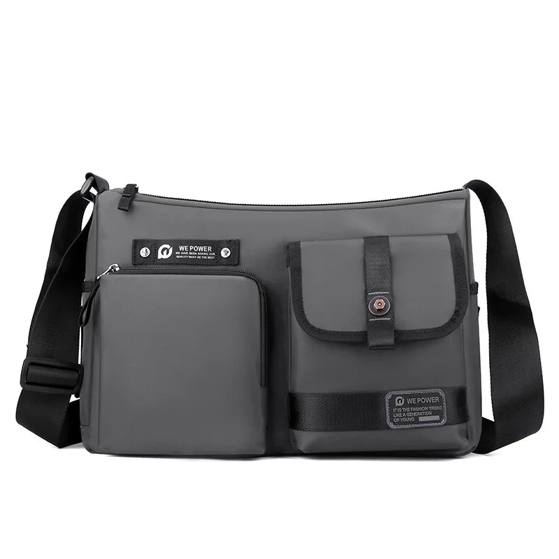Men S One Shoulder Cross Body Casual Trend Outdoor Backpack Large Capacity Bag