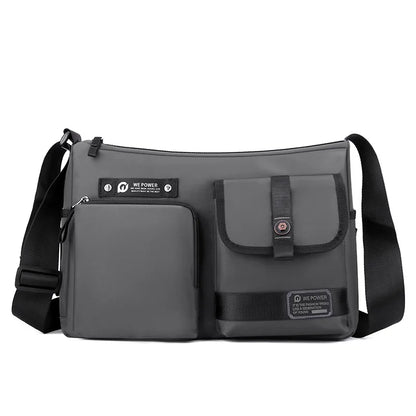 Men S One Shoulder Cross Body Casual Trend Outdoor Backpack Large Capacity Bag