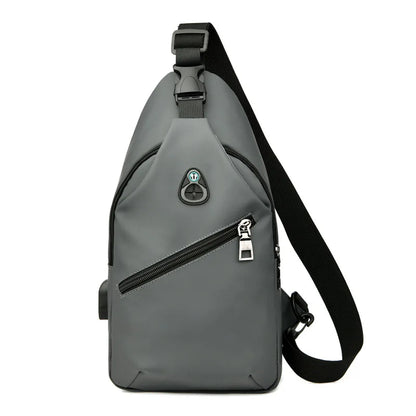 Men S Outdoor Running Mobile Phone Storage Multi-Function Large Capacity Chest Bag Shoulder