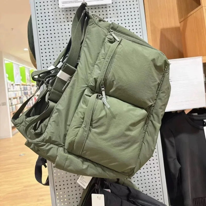 Men's Large Capacity Crossbody Bag – Multi Pocket Sports