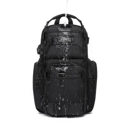 Men S Multi-Functional Lightweight Travel Hand-Held Oxford Fabric Waterproof Large-Capacity