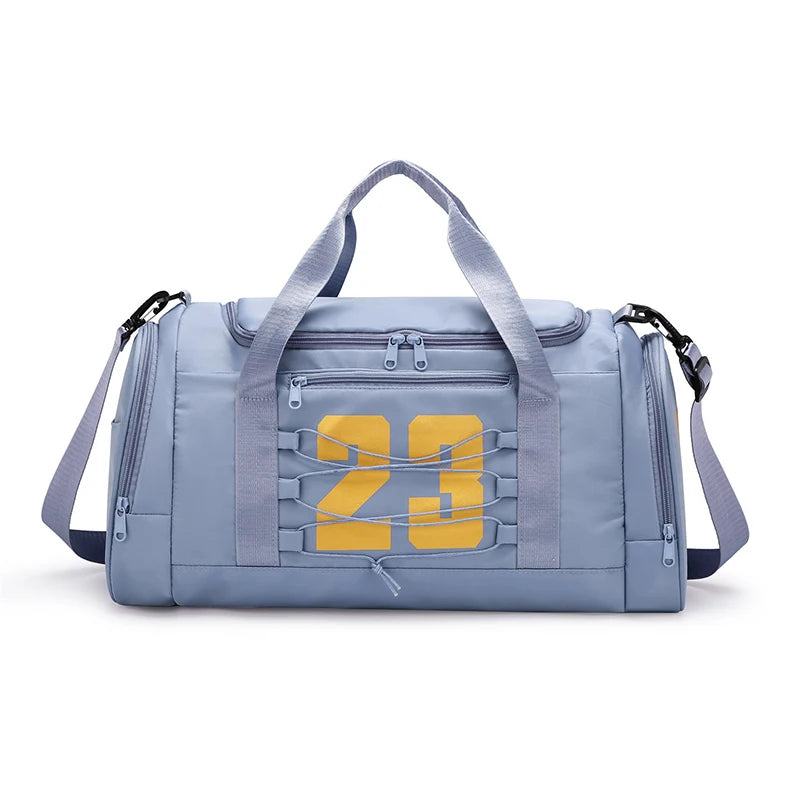 【Causal Backpack】Fashion Sports Fitness Gym Bag for Women Travel Duffle Shoe Pocket Duffel Tote Handbags Yoga Training Bag Men