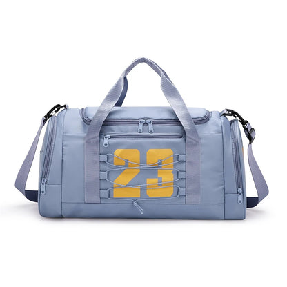 【Causal Backpack】Fashion Sports Fitness Gym Bag for Women Travel Duffle Shoe Pocket Duffel Tote Handbags Yoga Training Bag Men