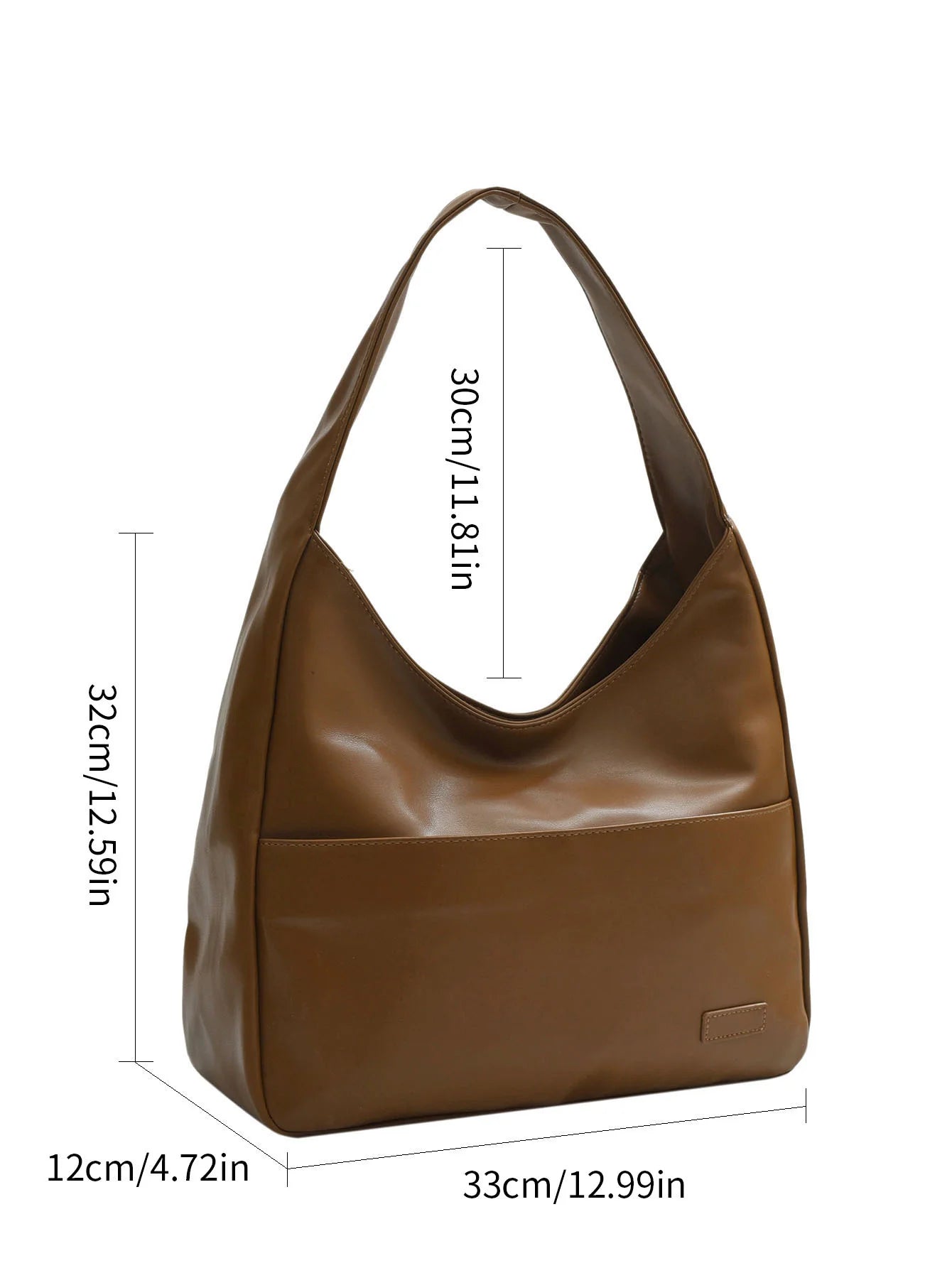 Large Capacity Tote Bag Trendy Simple Versatile Handbag Women S Shoulder Bags Commuting Fitness