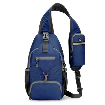 Men S Lightweight Outdoor Nylon Multi-Functional Waist Bag Cash Register