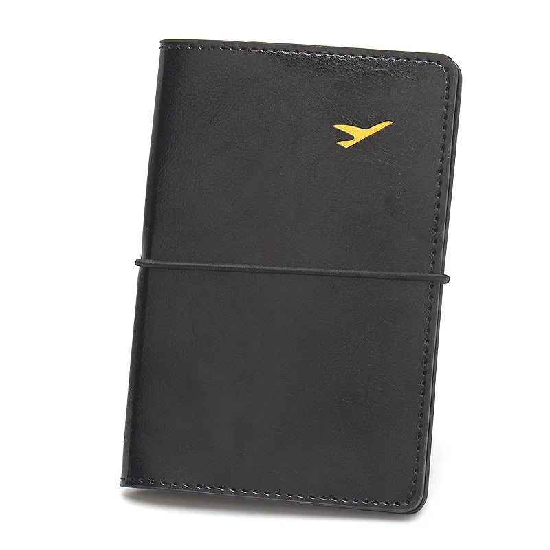 Ultra Lightweight Flight Passport Cover Elastic Band Case Strap Ticket Holder Id Card Holders