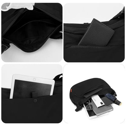 Waterproof Nylon Fabric Simple Dumpling Bag Lightweight Crossbody Bag Casual Large-Capacity