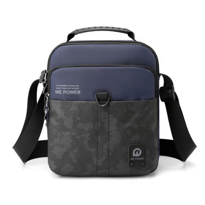 Men S Sports Crossbody Bag Outdoor Street Leisure Large Capacity Waterproof Boys Shoulder