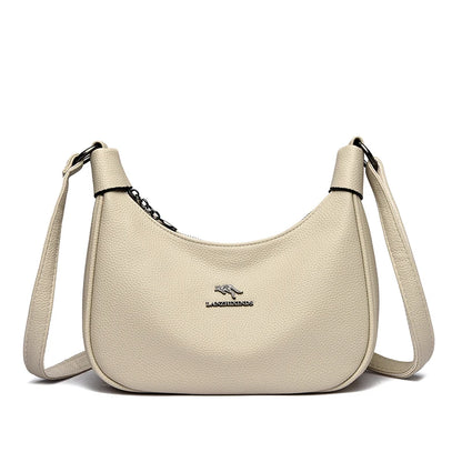 Women's Luxury Soft PU Leather Crossbody Shoulder Bag