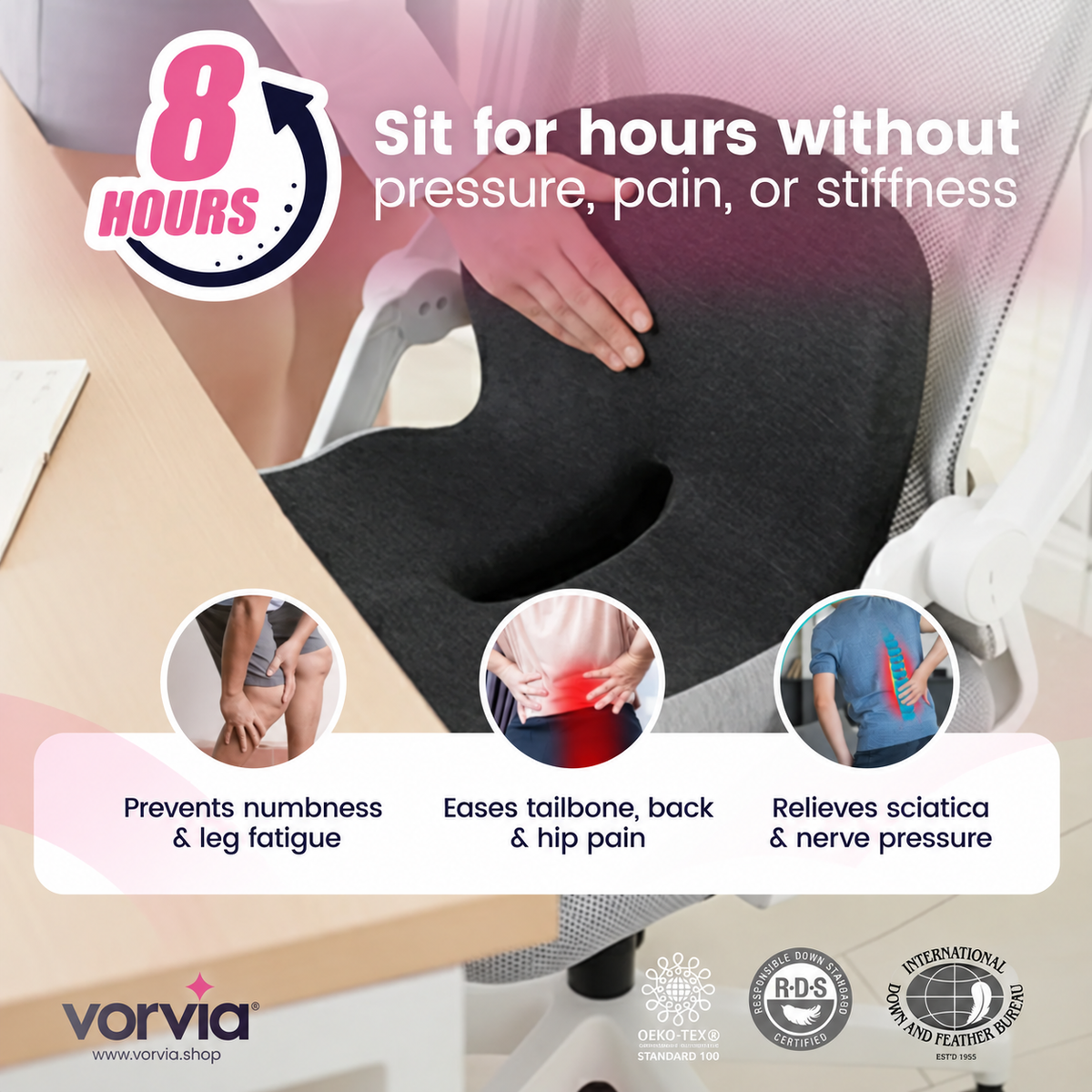 Vorvia™ Orthopedic Cushion
